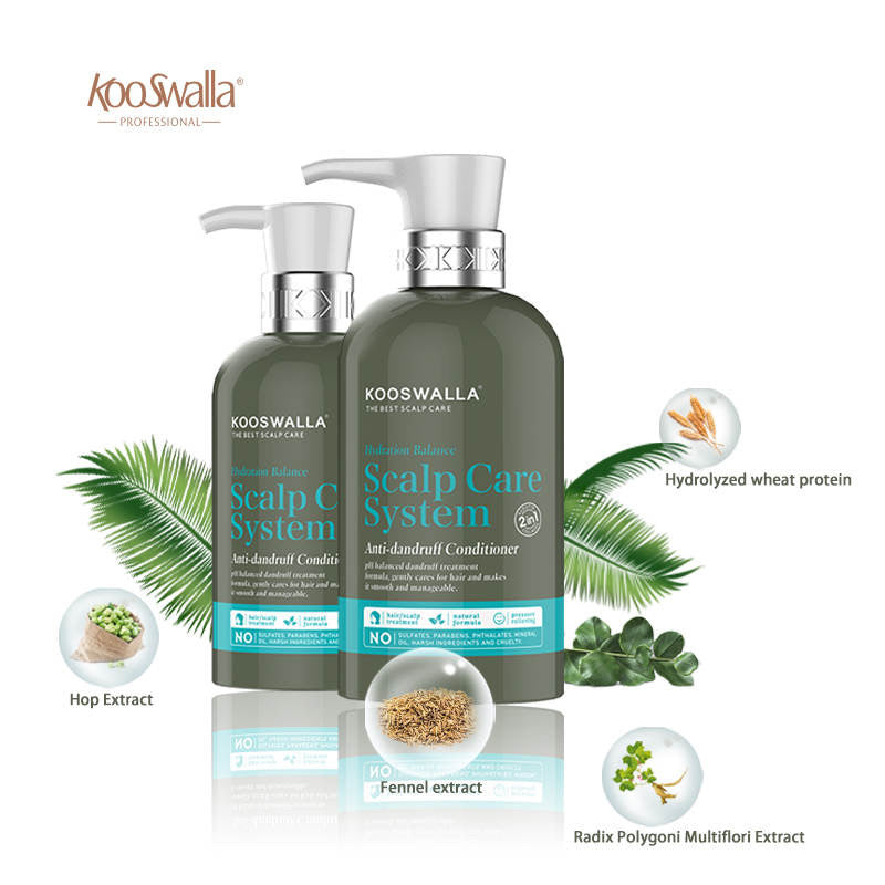 Kooswalla scalp care (dandruff) shampoo and conditioner set 500 ml each